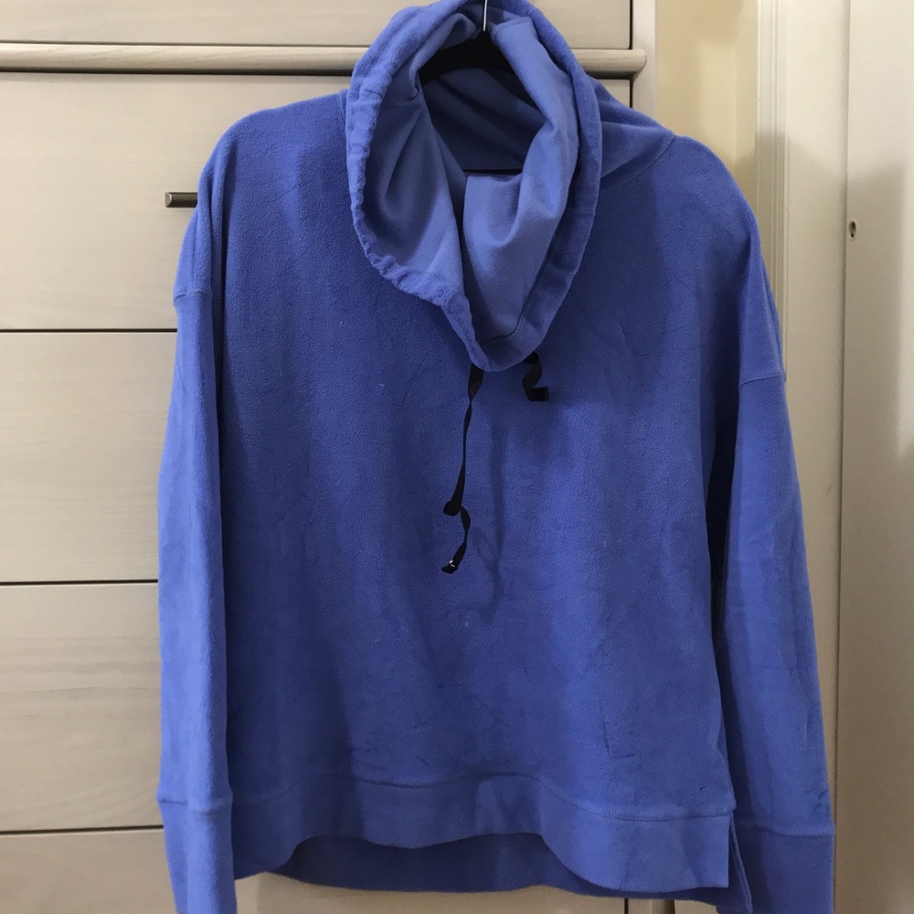 Calvin Klein Fleece Purple Sweater